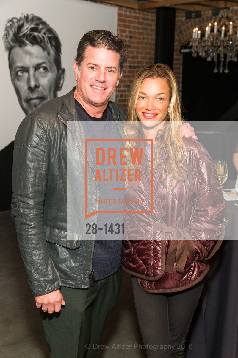 Matt Rogers, Amy Rogers, SF Bowie Exhibition, Reception, Dinner & After Party, Exhibition. 74 Langton St, September 22nd, 2016, Photo #28-1431 Matt Rogers, Amy Rogers, Photo #28-1431