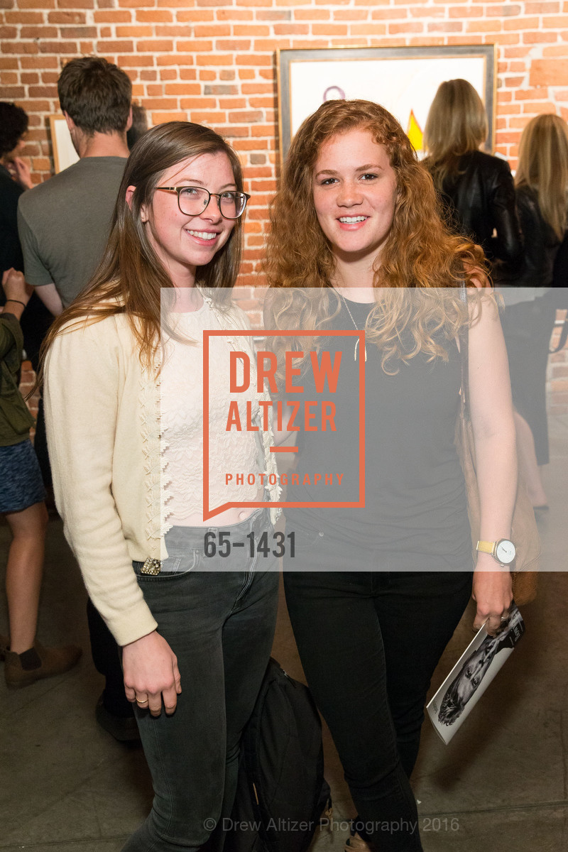 Mia Yoder, Whitney Green, SF Bowie Exhibition, Reception, Dinner & After Party, Exhibition. 74 Langton St, September 22nd, 2016, Photo #65-1431 Mia Yoder, Whitney Green, Photo #65-1431