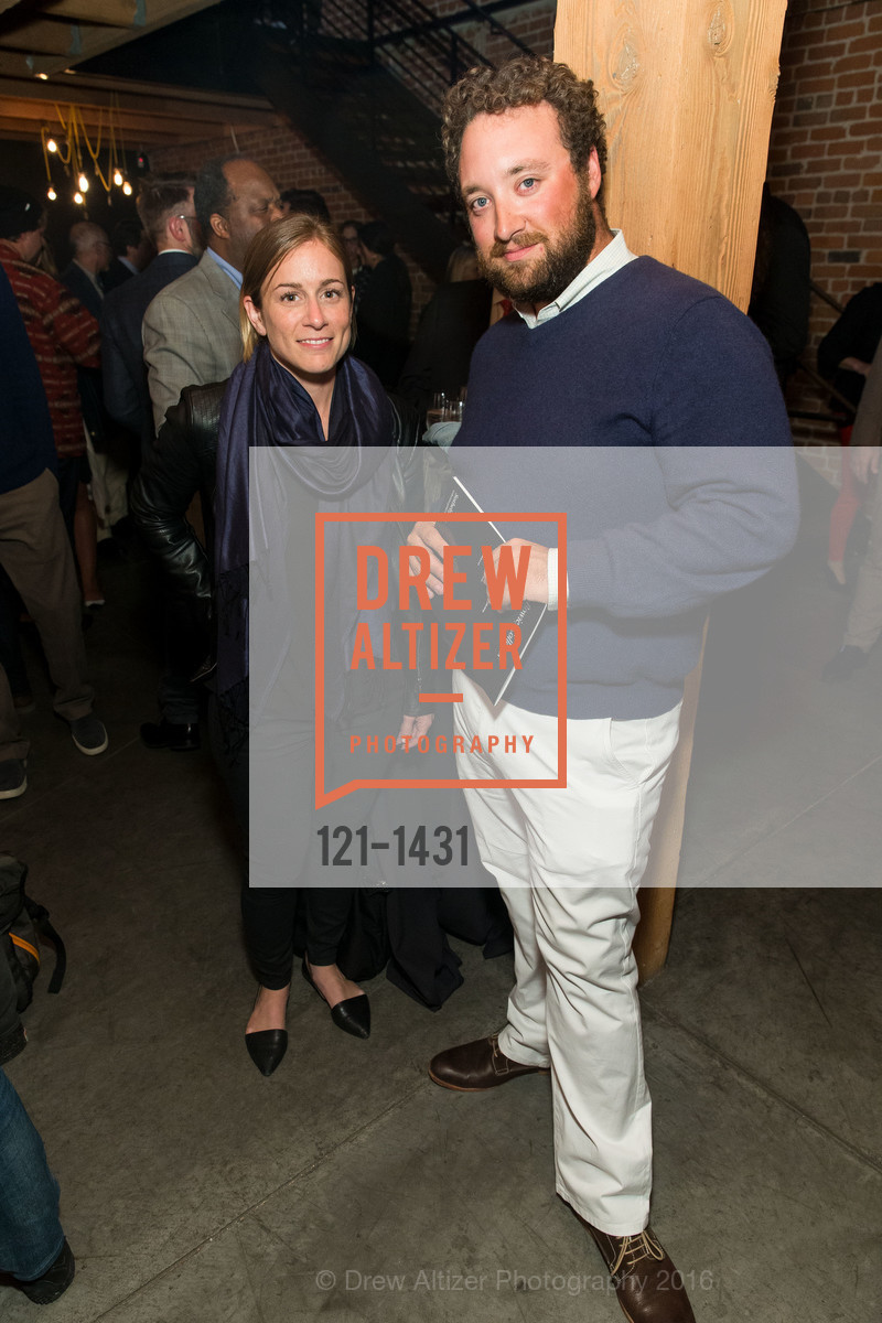 Melissa Eisenberg, Edward Quinn, SF Bowie Exhibition, Reception, Dinner & After Party, Exhibition. 74 Langton St, September 22nd, 2016, Photo #121-1431 Melissa Eisenberg, Edward Quinn, Photo #121-1431