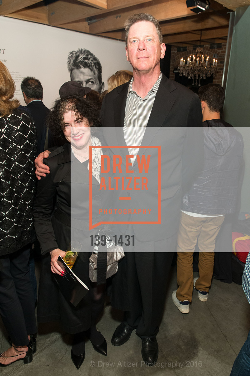 Nancy Martin, David Pyle, SF Bowie Exhibition, Reception, Dinner & After Party, Exhibition. 74 Langton St, September 22nd, 2016, Photo #139-1431 Nancy Martin, David Pyle, Photo #139-1431