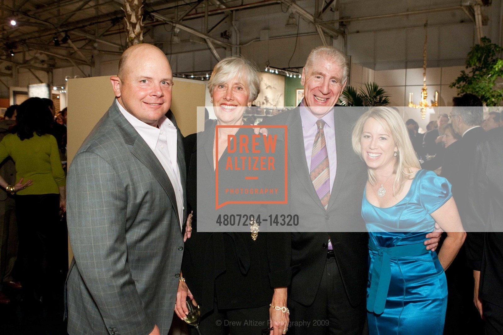 Don James, Cynthia Coleman, Alan Coleman, Beth James, The San Francisco Fall Antiques Show Benefiting Enterprise for High School Students, US, October 29th, 2009, Photo #4807294-14320 Don James, Cynthia Coleman, Alan Coleman, Beth James, Photo #4807294-14320