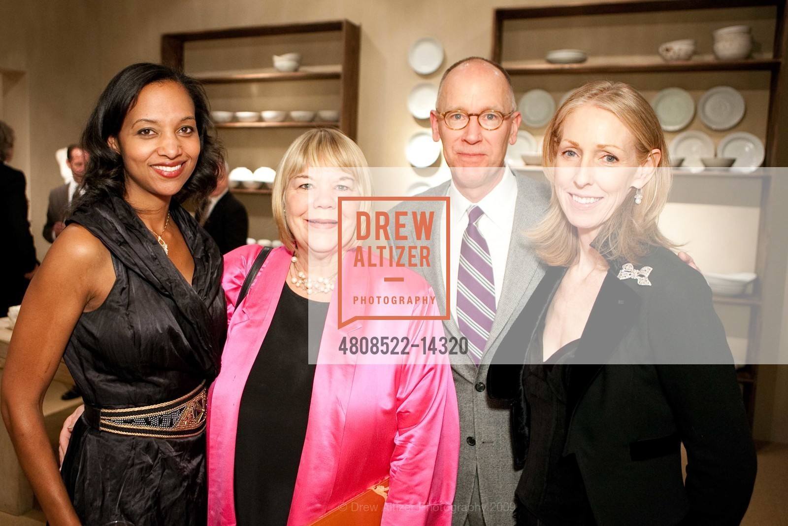 Coral Brown, Barbara Hoopes, Ken Free, Angela Free, The San Francisco Fall Antiques Show Benefiting Enterprise for High School Students, US, October 29th, 2009, Photo #4808522-14320 Coral Brown, Barbara Hoopes, Ken Free, Angela Free, Photo #4808522-14320