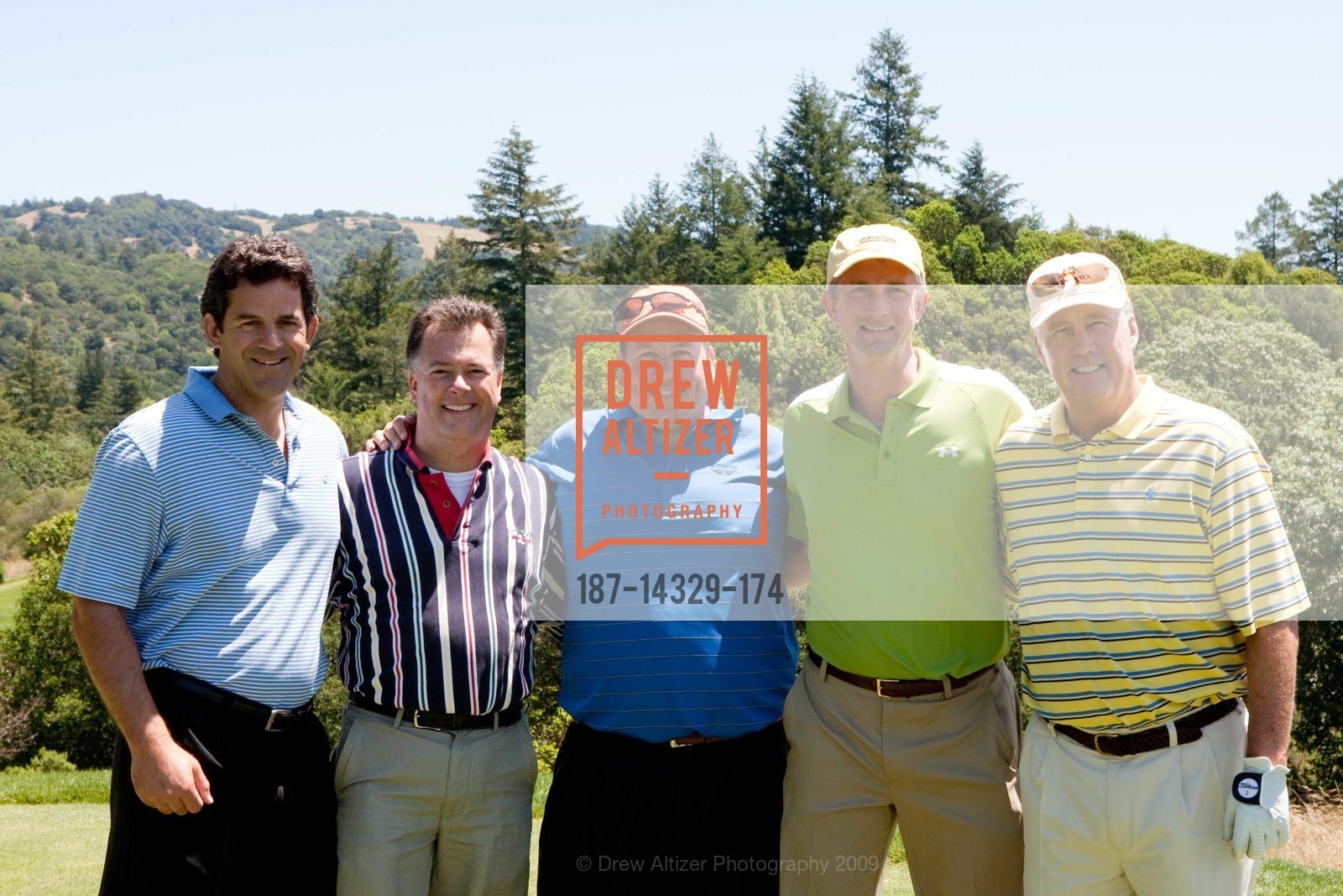 Joe Syufy, Kevin Charno, Ray Churton, Maury Growney, Mike Montgomery, Mayacama's Annual Celebrity Golf Tournament, US, May 20th, 2009, Photo #187-14329-174 Joe Syufy, Kevin Charno, Ray Churton, Maury Growney, Mike Montgomery, Photo #187-14329-174