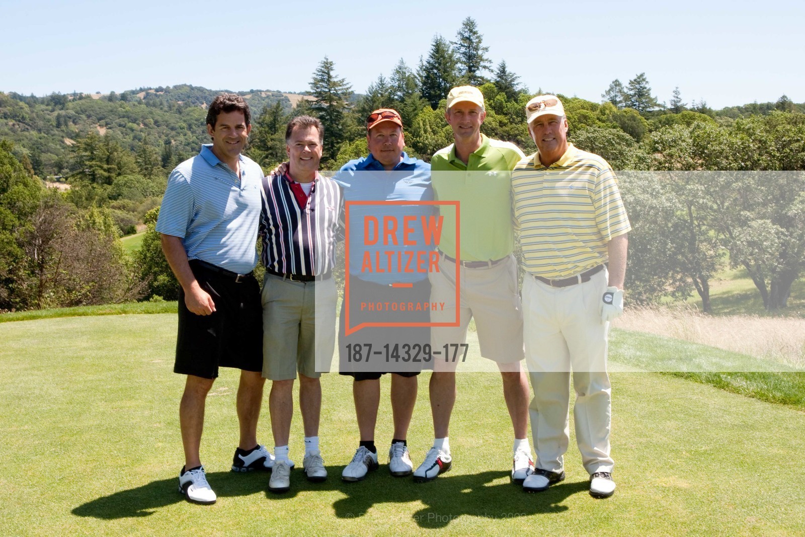 Joe Syufy, Kevin Charno, Ray Churton, Maury Growney, Mike Montgomery, Mayacama's Annual Celebrity Golf Tournament, US, May 20th, 2009, Photo #187-14329-177 Joe Syufy, Kevin Charno, Ray Churton, Maury Growney, Mike Montgomery, Photo #187-14329-177