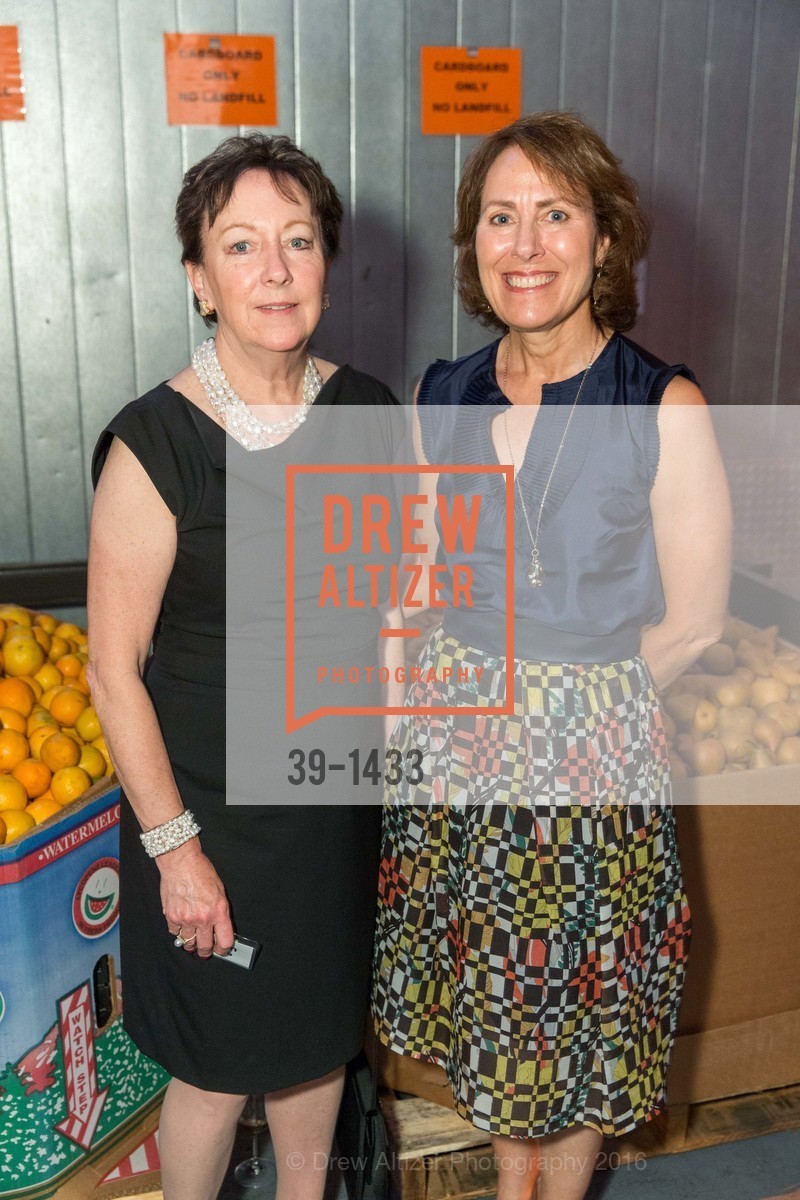Susan Deming, JoAnn Burgess, SF-Marin Food Bank: One Big Table, SF-Marin Food Bank Warehouse. 900 Pennsylvania Ave, SF CA 94107, September 24th, 2016, Photo #39-1433 Susan Deming, JoAnn Burgess, Photo #39-1433