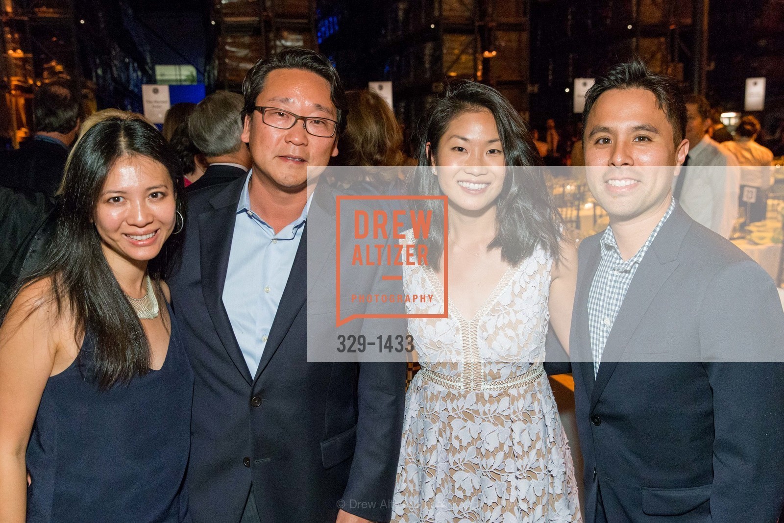 Clara Lu, Michael Moon, Joann To, James To, SF-Marin Food Bank: One Big Table, SF-Marin Food Bank Warehouse. 900 Pennsylvania Ave, SF CA 94107, September 24th, 2016, Photo #329-1433 Clara Lu, Michael Moon, Joann To, James To, Photo #329-1433