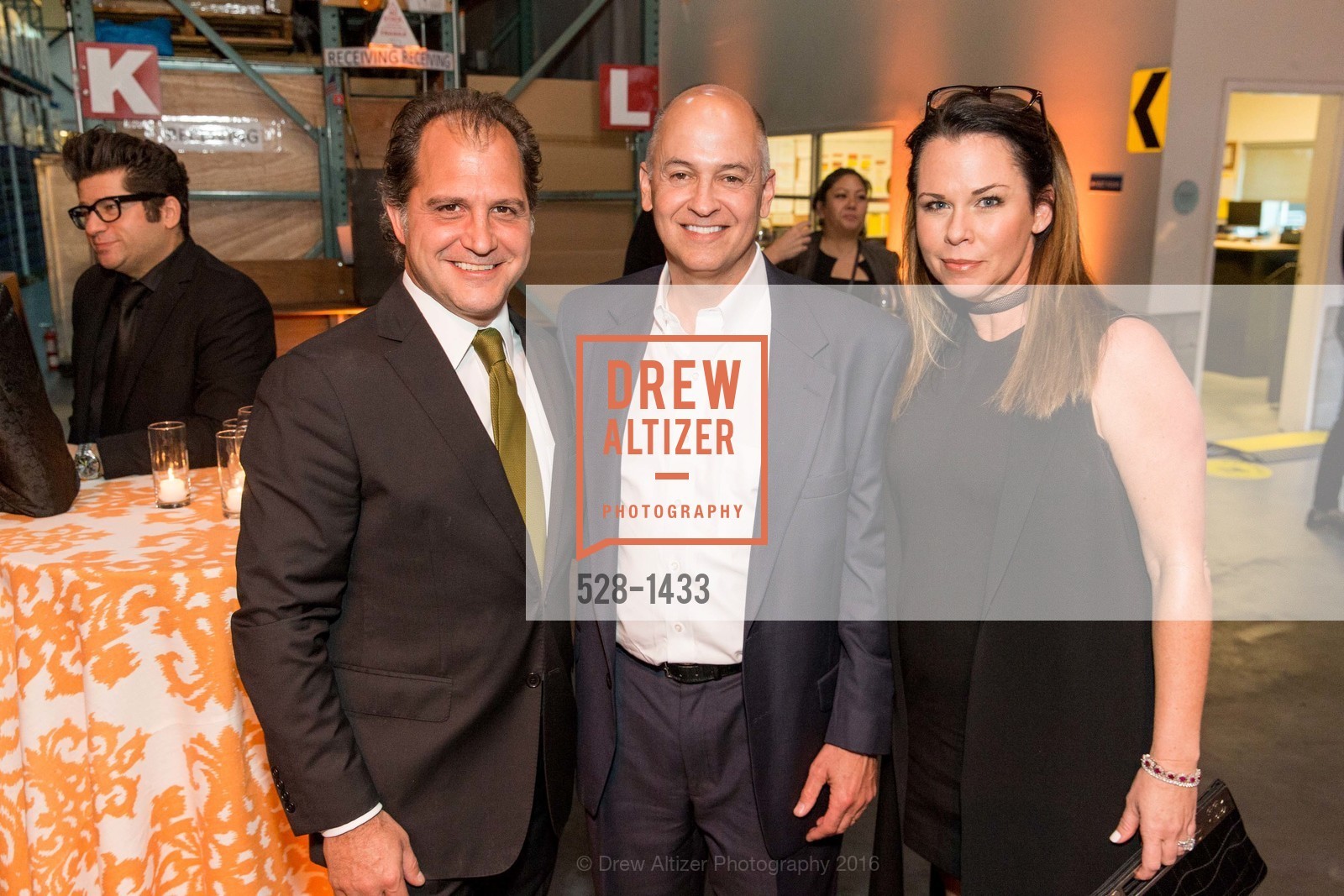 Tony Marcell, Toby Prehn, Nicole Prehn, SF-Marin Food Bank: One Big Table, SF-Marin Food Bank Warehouse. 900 Pennsylvania Ave, SF CA 94107, September 24th, 2016, Photo #528-1433 Tony Marcell, Toby Prehn, Nicole Prehn, Photo #528-1433