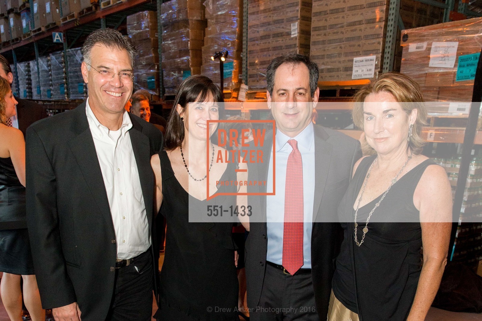 Mike Schwartz, Susan Cohen, Mitchell Cohen, Kathleen Morrisson, SF-Marin Food Bank: One Big Table, SF-Marin Food Bank Warehouse. 900 Pennsylvania Ave, SF CA 94107, September 24th, 2016, Photo #551-1433 Mike Schwartz, Susan Cohen, Mitchell Cohen, Kathleen Morrisson, Photo #551-1433