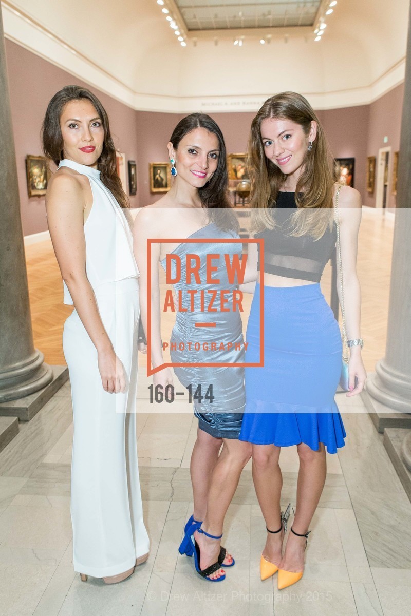 Renata Gesheva, Yulia Mango, ArtPoint's High Style Cocktail Party, Legion of Honor, June 4th, 2015,Drew Altizer, Drew Altizer Photography, full-service agency, private events, San Francisco photographer, photographer california