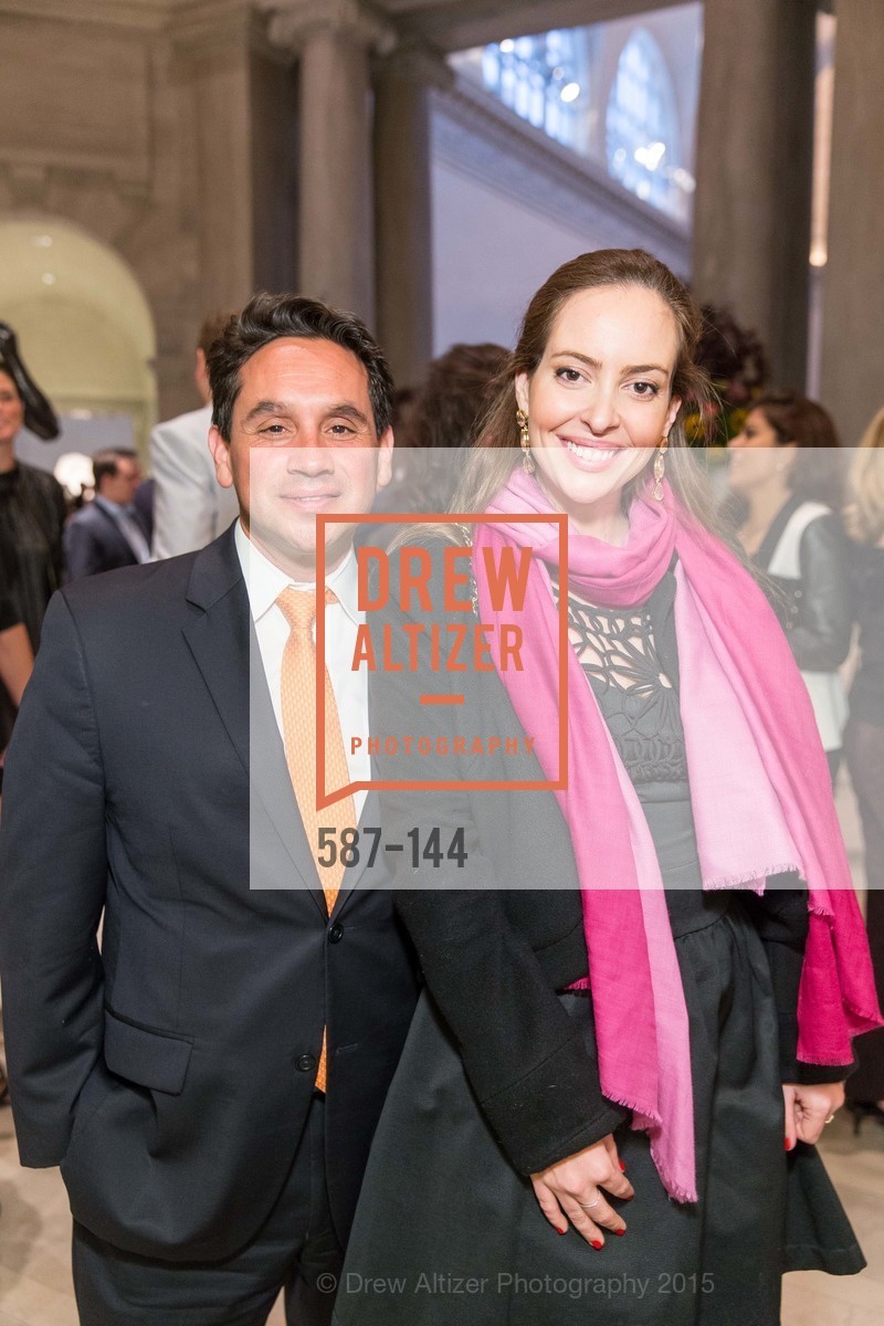 Frank Alizaga, Carolina Pascowitch, ArtPoint's High Style Cocktail Party, Legion of Honor, June 4th, 2015,Drew Altizer, Drew Altizer Photography, full-service agency, private events, San Francisco photographer, photographer california