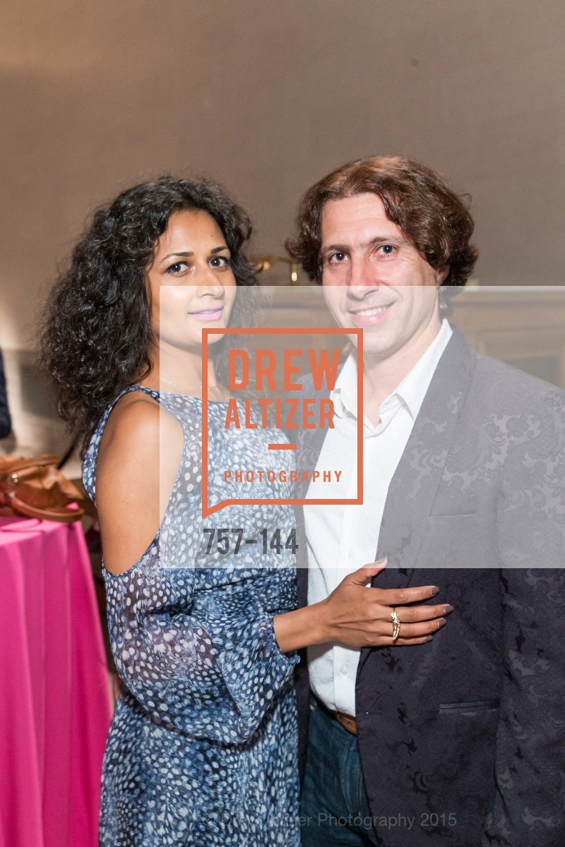 Samara Khan, Giacomo Lali, ArtPoint's High Style Cocktail Party, Legion of Honor, June 4th, 2015,Drew Altizer, Drew Altizer Photography, full-service agency, private events, San Francisco photographer, photographer california