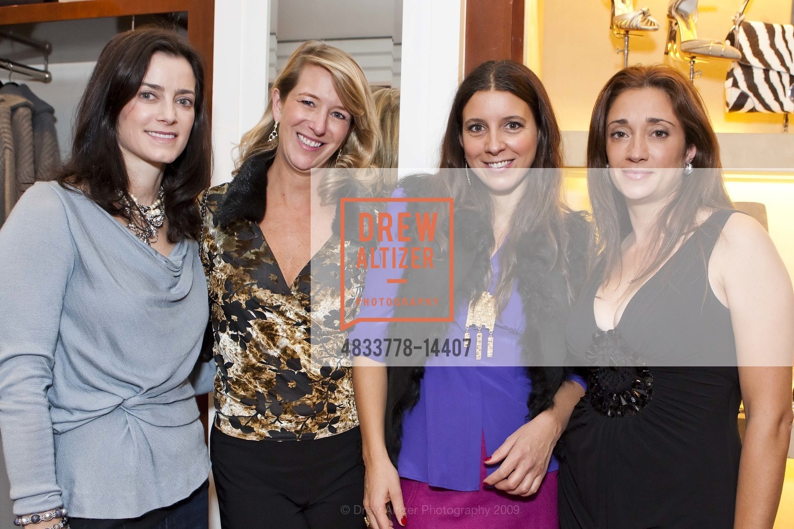 Carol Bonnie, Elizabeth Funk, Maca Huneeus, Soledad Alzaga, RALPH LAUREN Hosts AMFAR For a Pre-Gala Kickoff Party, US, October 9th, 2009, Photo #4833778-14407 Carol Bonnie, Elizabeth Funk, Maca Huneeus, Soledad Alzaga, Photo #4833778-14407