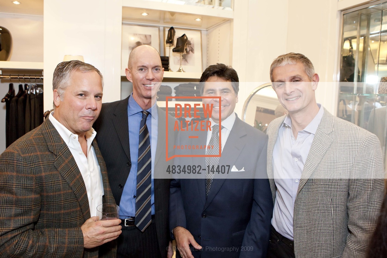 Jim Marzo, Kurt Kurshner, Gary Garabedian, Nick Augustinos, RALPH LAUREN Hosts AMFAR For a Pre-Gala Kickoff Party, US, October 9th, 2009, Photo #4834982-14407 Jim Marzo, Kurt Kurshner, Gary Garabedian, Nick Augustinos, Photo #4834982-14407
