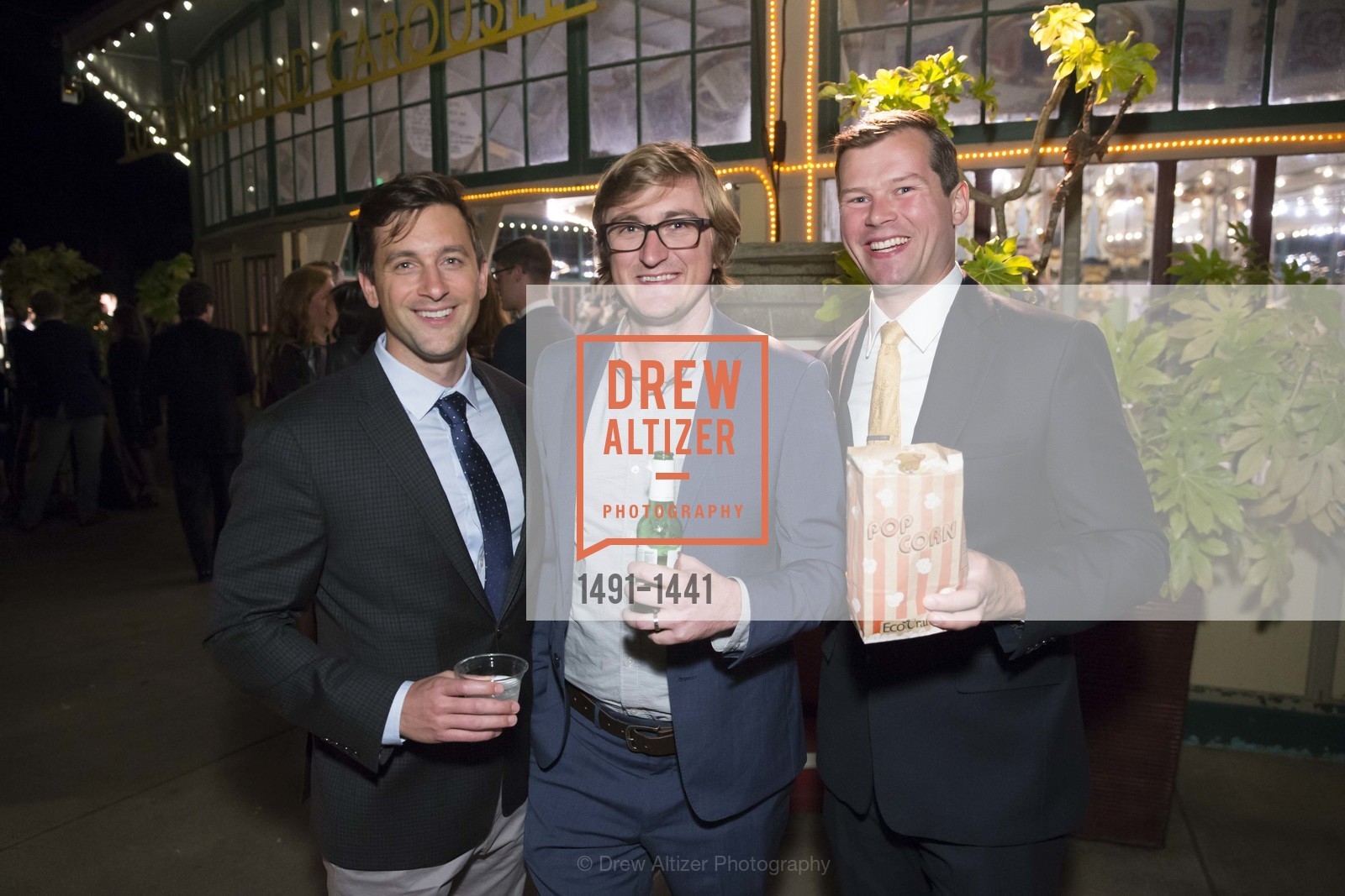 Peter Haman, Joe Abbott, Daniel Shinstrom, San Francisco Zoo's Fur Ball 2016, San Francisco Zoo and Gardens, Photo #1491-1441 Peter Haman, Joe Abbott, Daniel Shinstrom, Photo #1491-1441