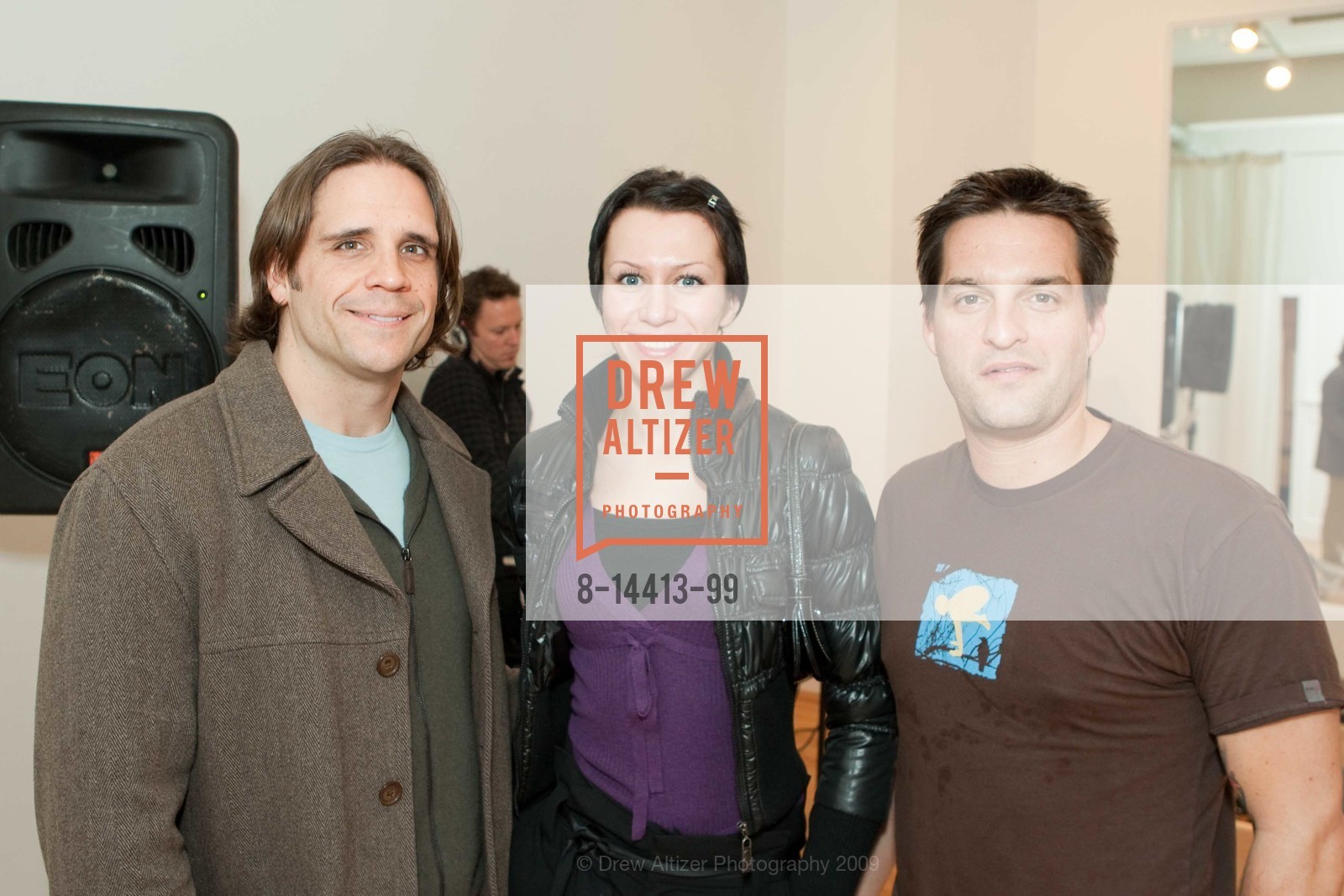 Andrew Hoag, ? Lukashuk, Josh Camire, PAD STUDIO Celebrates its Union Street Launch, US, January 28th, 2009, Photo #8-14413-99 Andrew Hoag, ? Lukashuk, Josh Camire, Photo #8-14413-99