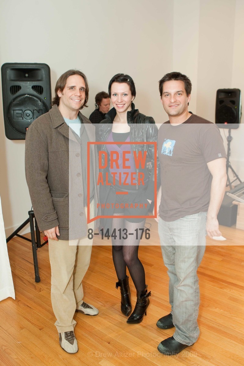 Andrew Hoag, ? Lukashuk, Josh Camire, PAD STUDIO Celebrates its Union Street Launch, US, January 28th, 2009, Photo #8-14413-176 Andrew Hoag, ? Lukashuk, Josh Camire, Photo #8-14413-176