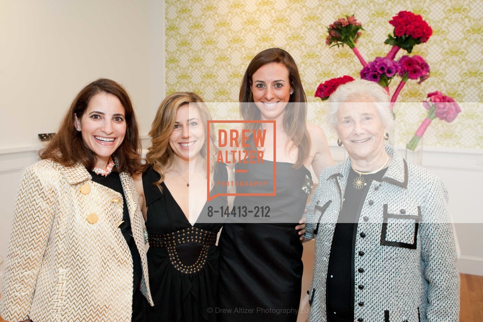 Lesley Bunim, Leila Burrows, Lily Horowitz, Jane Burrows, PAD STUDIO Celebrates its Union Street Launch, US, January 28th, 2009, Photo #8-14413-212 Lesley Bunim, Leila Burrows, Lily Horowitz, Jane Burrows, Photo #8-14413-212
