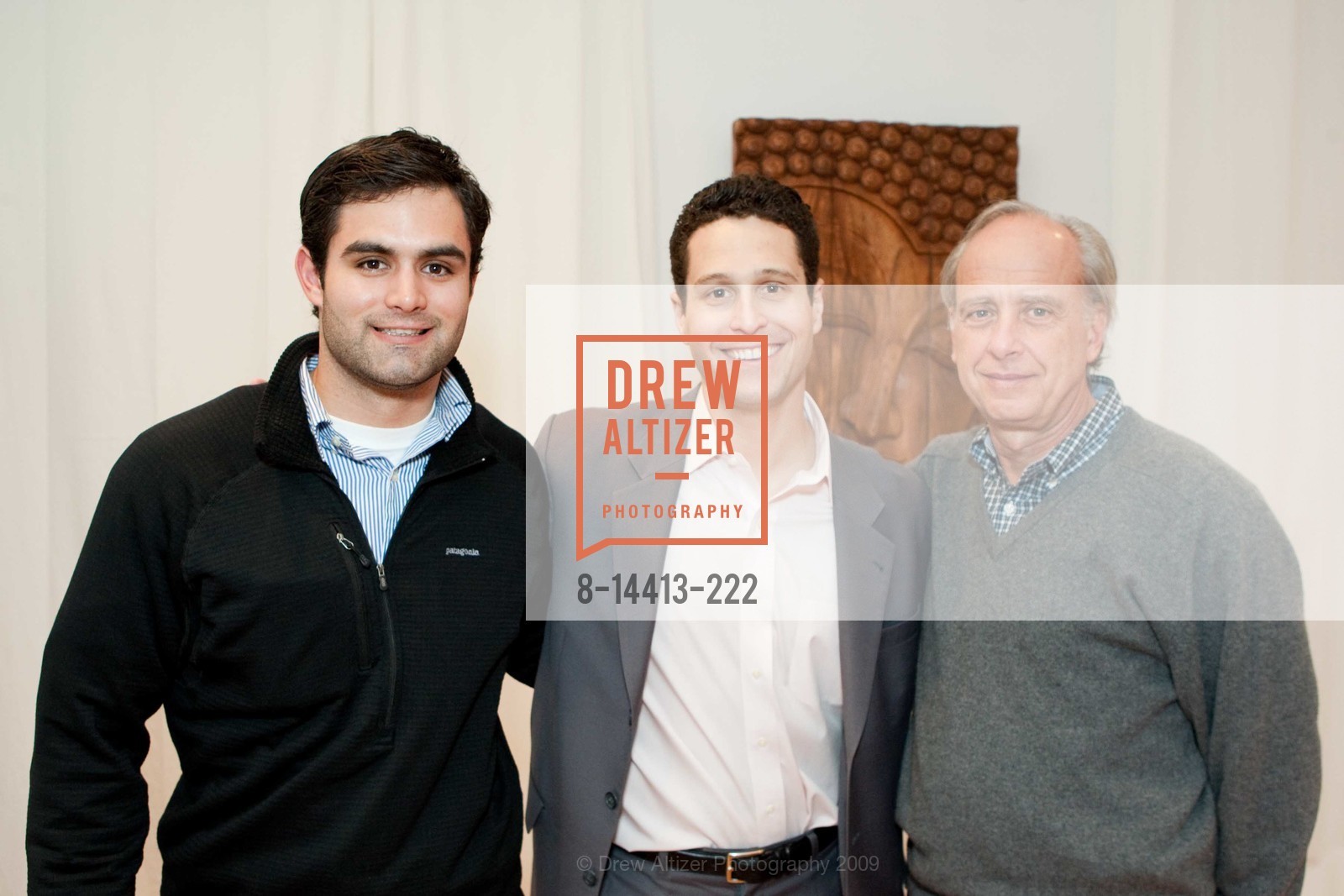Steve Drapeau, Andrew Riesenfeld, Jeff Horowitz, PAD STUDIO Celebrates its Union Street Launch, US, January 28th, 2009, Photo #8-14413-222 Steve Drapeau, Andrew Riesenfeld, Jeff Horowitz, Photo #8-14413-222