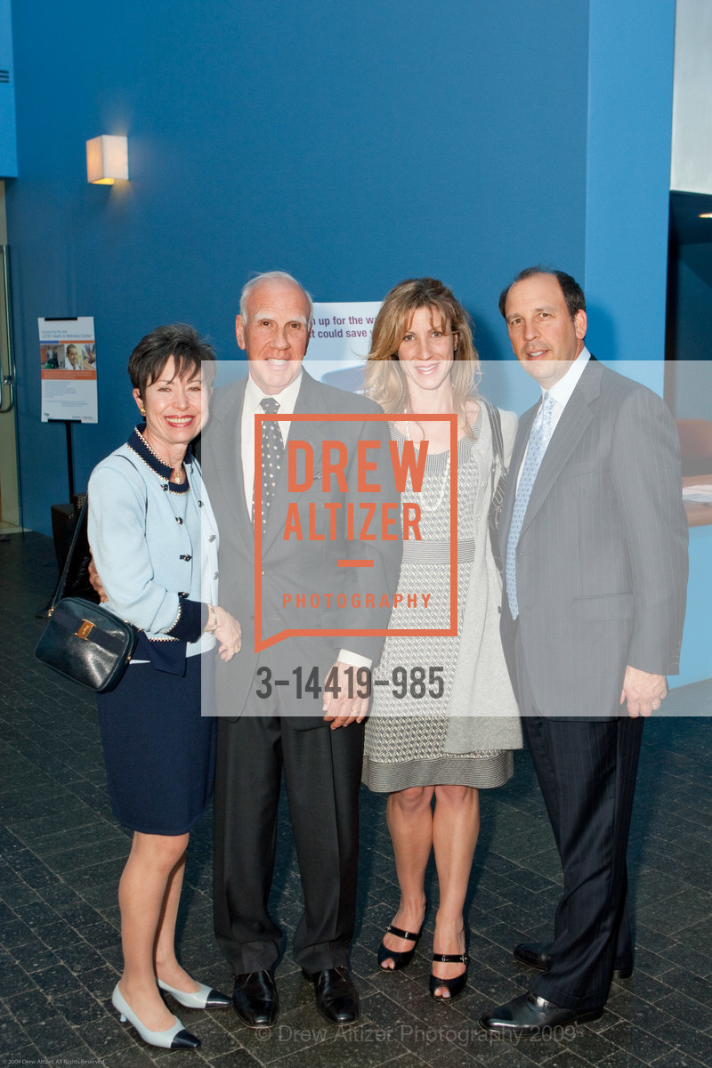 Carol Dollinger, Michael Dollinger, Barrie Mengarelli, Dave Dollinger, UCSF Grand Opening of Helen Diller Family Cancer Research Building, US, June 3rd, 2009, Photo #3-14419-985 Carol Dollinger, Michael Dollinger, Barrie Mengarelli, Dave Dollinger, Photo #3-14419-985