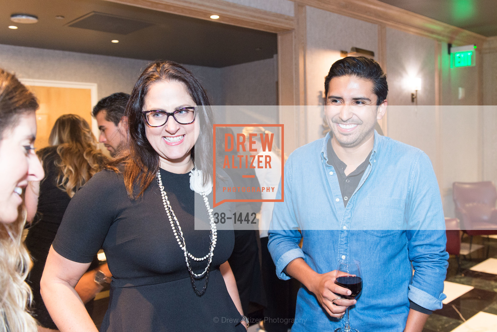 Julie Schmitz, Travis Torres, An Evening of Champagne & Caviar, The Harrison, (Grand Salon). 401 Harrison Street, Photo #38-1442 Julie Schmitz, Travis Torres, Photo #38-1442
