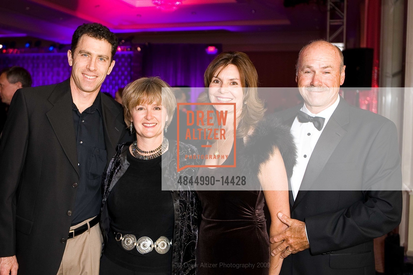 Greg Morris, Judith Staples, Liz Ecke, Bob Ecke, A.C.T. Illuminate the Night 2009 Gala, Four Seasons Hotel, Ballroom. 757 Market Street, April 20th, 2009, Photo #4844990-14428 Greg Morris, Judith Staples, Liz Ecke, Bob Ecke, Photo #4844990-14428