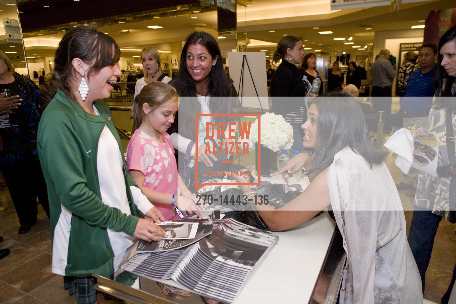 Sierra Valdez, Irene Valdez, Rachel Roy, Rachel Roy Public Appearance at Macy's, Monterey, US, September 28th, 2009, Photo #270-14443-136 Sierra Valdez, Irene Valdez, Rachel Roy, Photo #270-14443-136