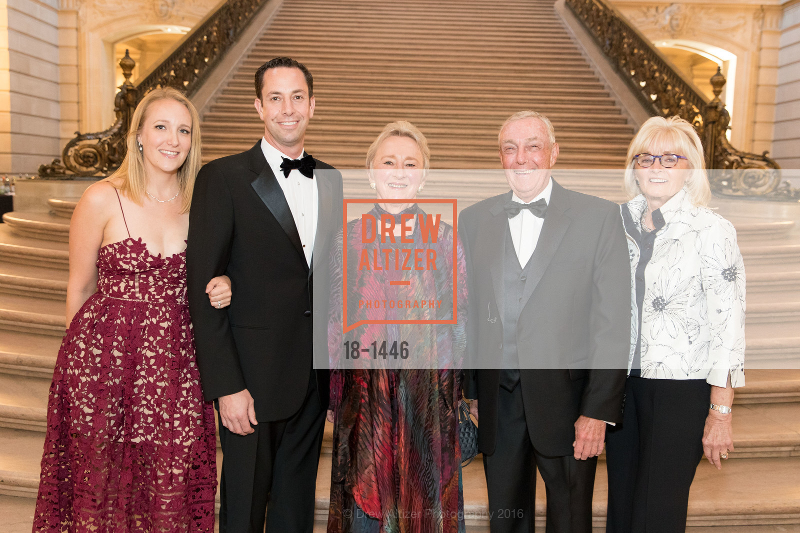 Terin Ratner, Jason Ratner, Ruth Felt, Kip Lokey, Carolyn Lokey, San Francisco Performances: A HEARTFELT GALA, Herbst Theatre, September 30th, 2016, Photo #18-1446 Terin Ratner, Jason Ratner, Ruth Felt, Kip Lokey, Carolyn Lokey, Photo #18-1446