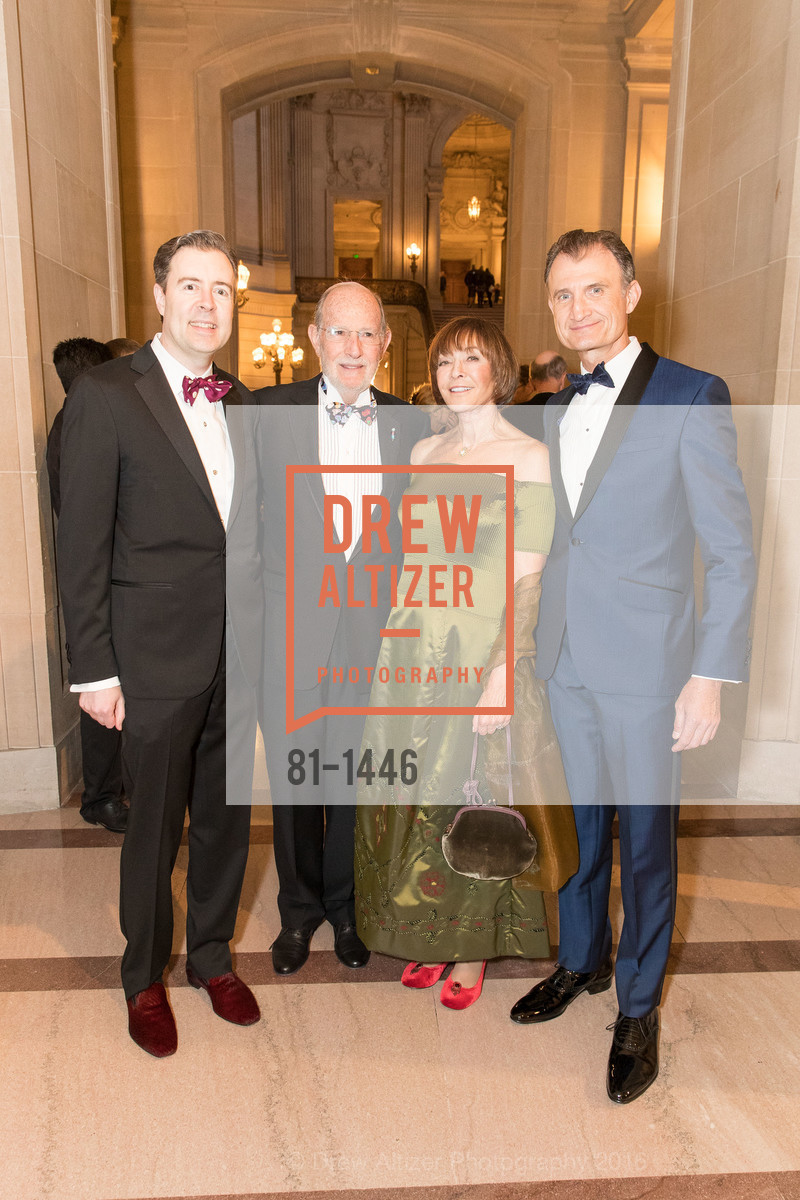 Patrick McCabe, Larry Corash, Michele Corash, Andrew MacIlrath, San Francisco Performances: A HEARTFELT GALA, Herbst Theatre, September 30th, 2016, Photo #81-1446 Patrick McCabe, Larry Corash, Michele Corash, Andrew MacIlrath, Photo #81-1446