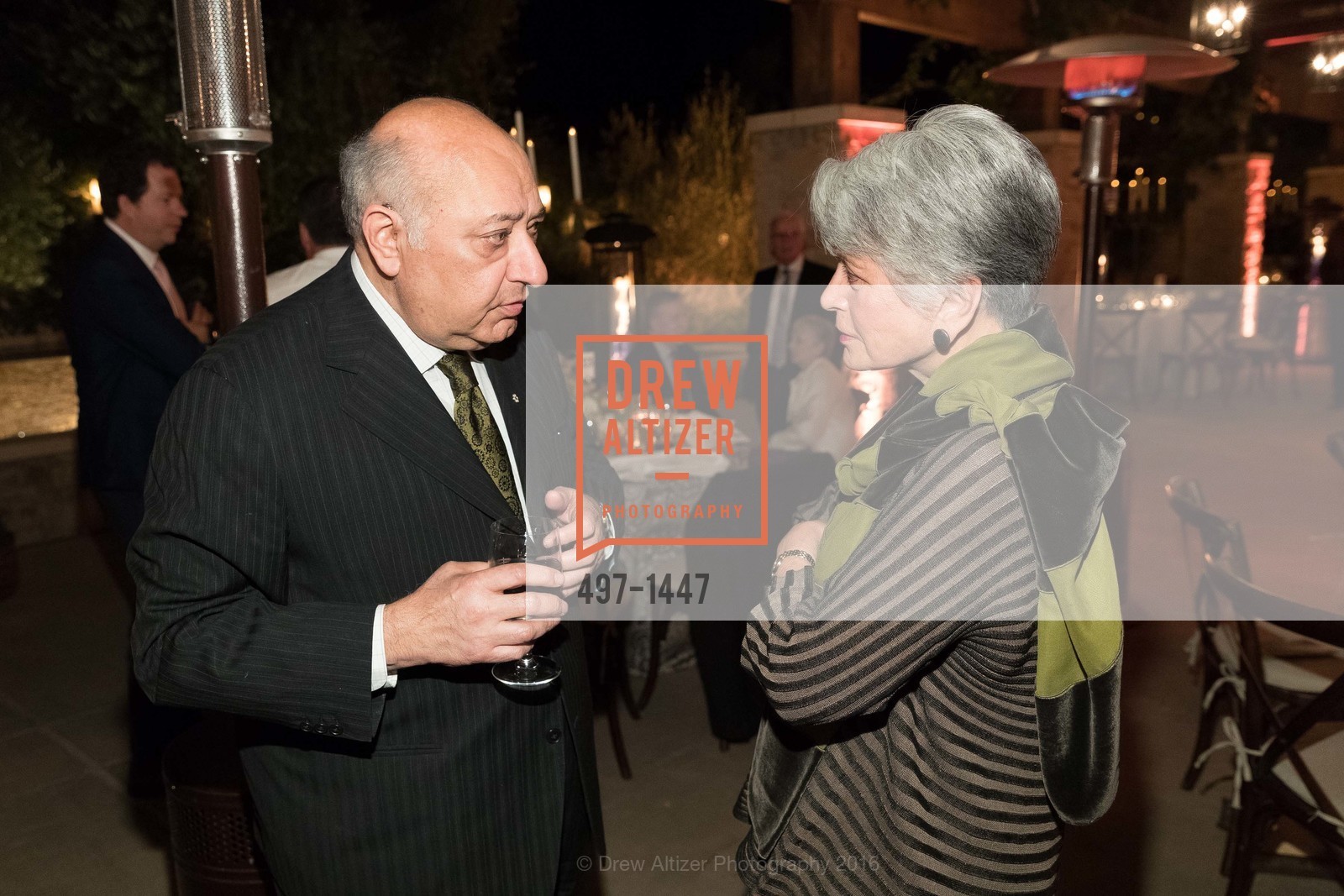 Zarin Mehta, Sandra Jordan, The Green Music Center's 5th Annual Concert Gala, Sonoma State University's Green Music Center, Weil Hall. 1801 E Cotati, October 1st, 2016, Photo #497-1447 Zarin Mehta, Sandra Jordan, Photo #497-1447