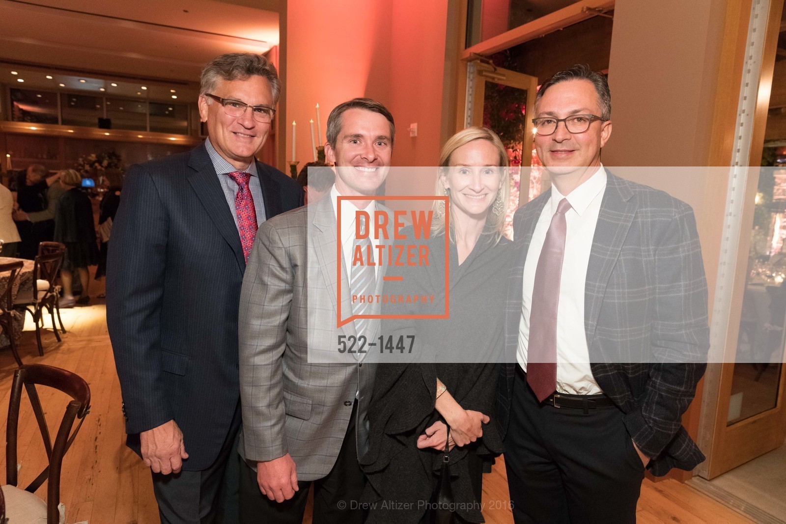 Bill Lamkin, Mike Conway, Leslie Conway, Victor Lacombe, The Green Music Center's 5th Annual Concert Gala, Sonoma State University's Green Music Center, Weil Hall. 1801 E Cotati, October 1st, 2016, Photo #522-1447 Bill Lamkin, Mike Conway, Leslie Conway, Victor Lacombe, Photo #522-1447