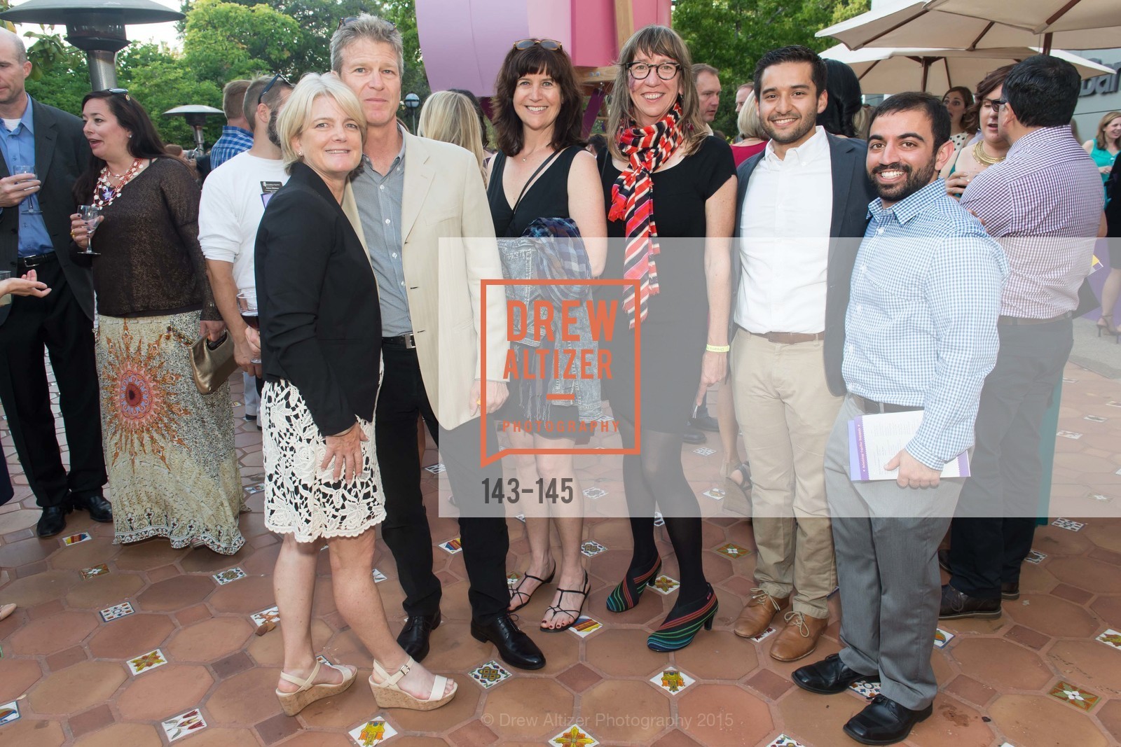 Abby Hayes, Ken Hayes, Eileen Butler, Barbara Butler, Rafael Delgavilla, Daniel Maiel, DREAMS HAPPEN: Playhouse Auction and Gala, Stanford Shopping Center, June 5th, 2015