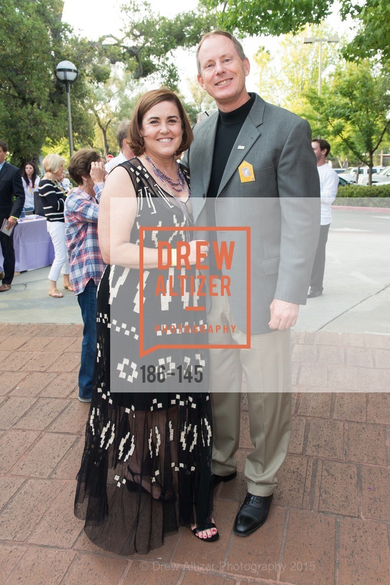Connie Ahern, Gary Ahern, DREAMS HAPPEN: Playhouse Auction and Gala, Stanford Shopping Center, June 5th, 2015