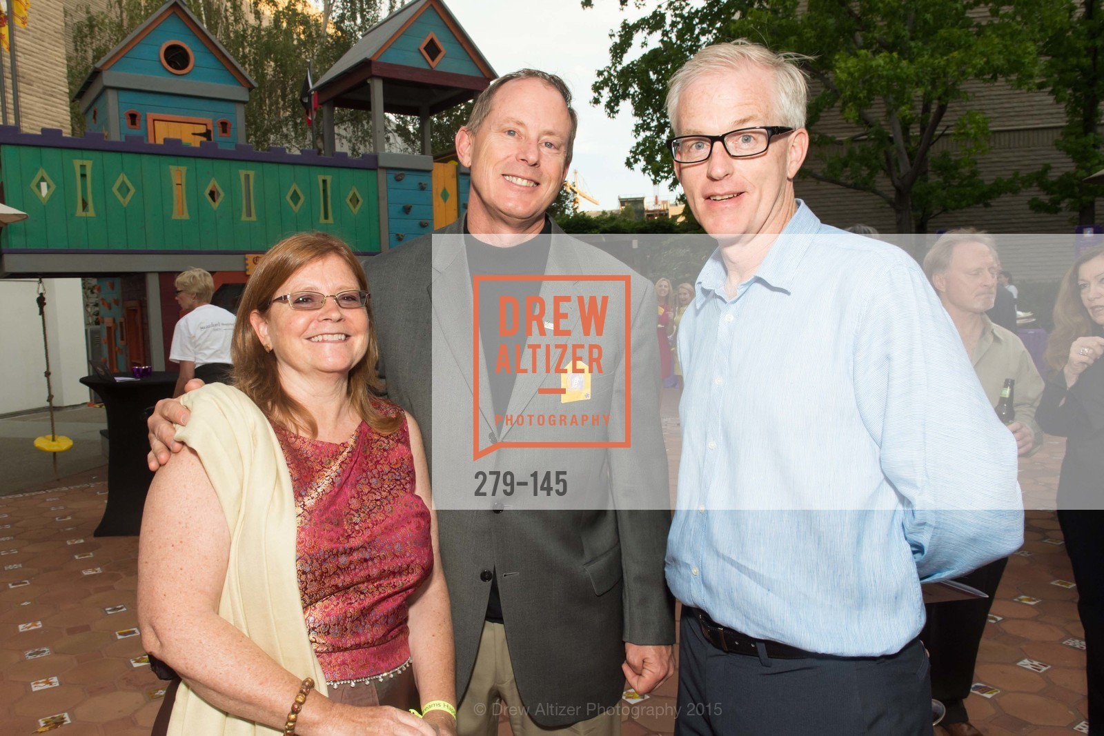 Loretta Gallegos, Gary Ahern, Don Onken, DREAMS HAPPEN: Playhouse Auction and Gala, Stanford Shopping Center, June 5th, 2015,Drew Altizer, Drew Altizer Photography, full-service event agency, private events, San Francisco photographer, photographer California