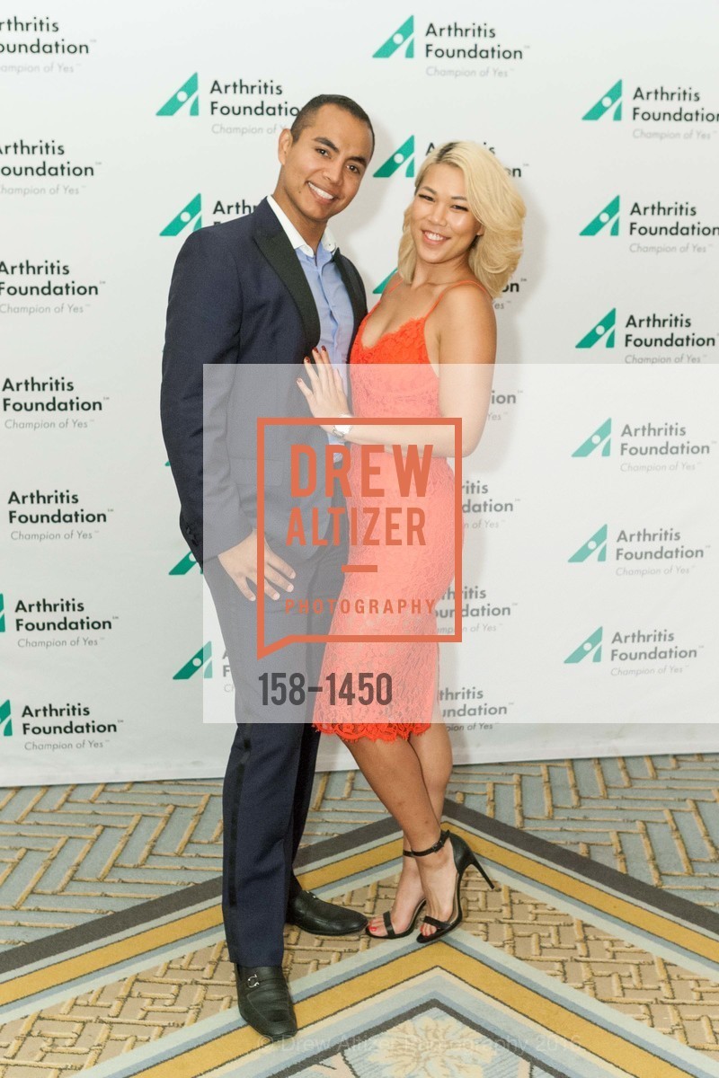 Cesar Vitari, Crystle Wong, Arthritis Foundation's Fashion Fights Arthritis 2016, Fairmont Hotel, Grand Ballroom. 950 Mason St, October 5th, 2016, Photo #158-1450 Cesar Vitari, Crystle Wong, Photo #158-1450