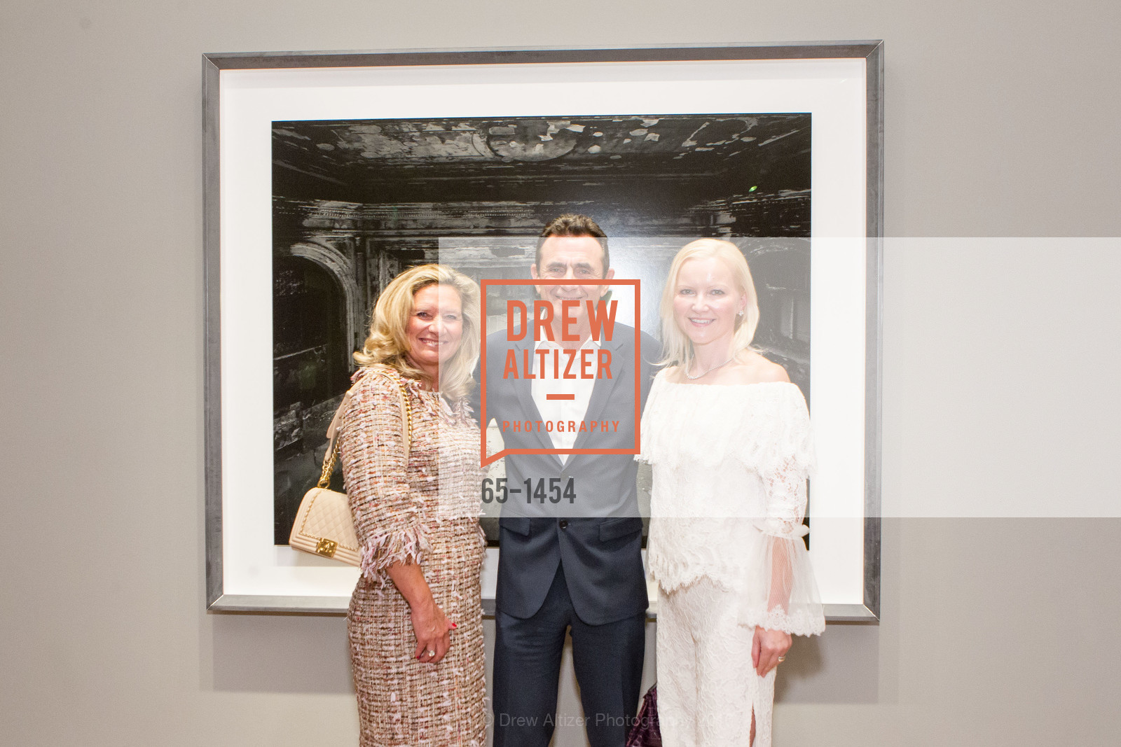 Florence Buatois, Neal Benezra, Nathalie Delrue-McGuire, Contemporary Vision Award Launch Party at Fraenkel Gallery, Fraenkel Gallery, October 4th, 2016, Photo #65-1454 Florence Buatois, Neal Benezra, Nathalie Delrue-McGuire, Photo #65-1454