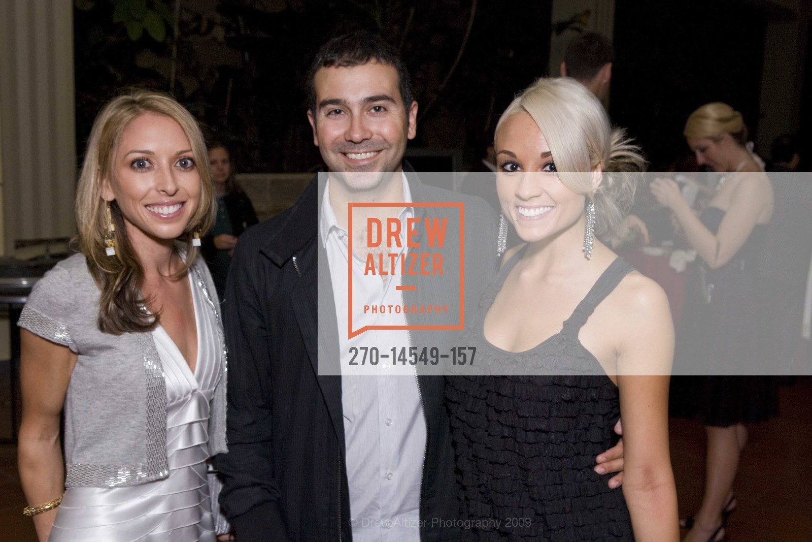 Elizabeth Matzner, Trevor Hewitt, Megan Kamfolt, The San Francisco Zoo Presents 2009 FUR BALL, US, September 27th, 2009, Photo #270-14549-157 Elizabeth Matzner, Trevor Hewitt, Megan Kamfolt, Photo #270-14549-157