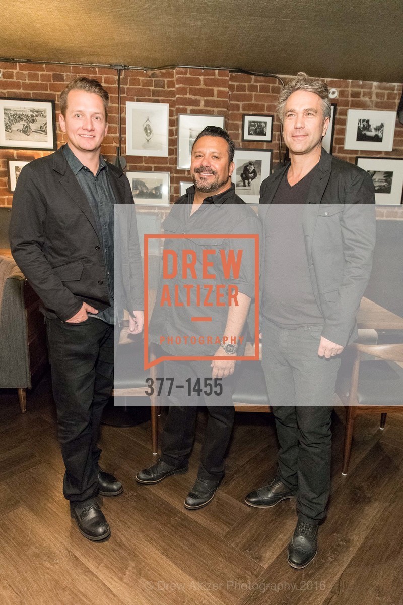 Adam Snyder, Hugo Gamboa, Andy Wasserman, Rambler Grand Opening Party, Rambler, October 4th, 2016, Photo #377-1455 Adam Snyder, Hugo Gamboa, Andy Wasserman, Photo #377-1455