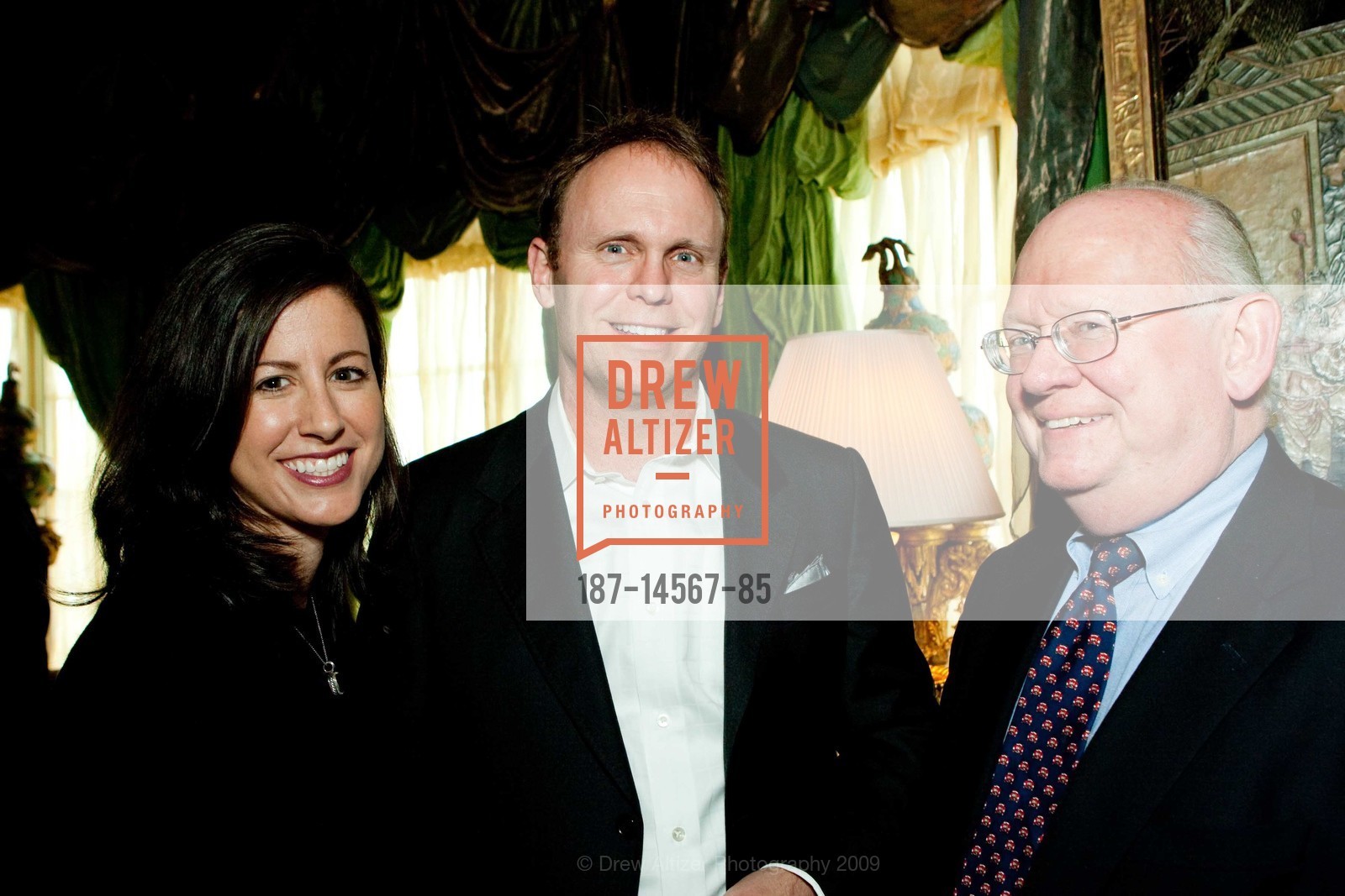 Kristen Stataro, Rich Baehner, Ted Miller, Ann & Gordon Getty Host The New CENTURY CHAMBER ORCHESTRA, Private Residence, May 21st, 2009, Photo #187-14567-85 Kristen Stataro, Rich Baehner, Ted Miller, Photo #187-14567-85
