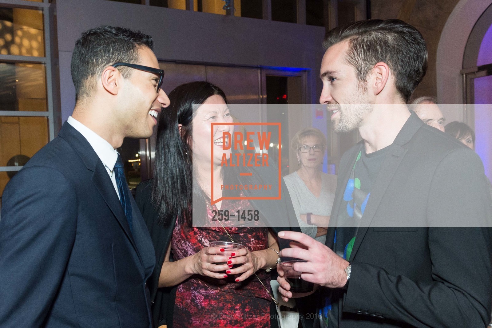 Ben Scott, Sho-Joung Kim-Wechsler, Collin Munn, San Jose Museum of Art's Beauty-Cooper Hewitt Design Triennial, San Jose Museum of Art, October 7th, 2016, Photo #259-1458 Ben Scott, Sho-Joung Kim-Wechsler, Collin Munn, Photo #259-1458