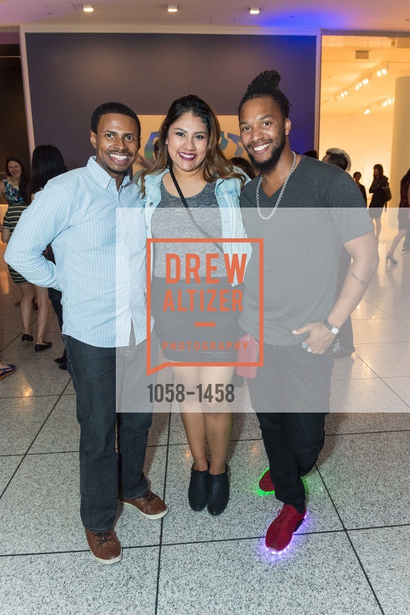 Reggie Bendow, Hazel Barrera, Andrew Wilson, Photo #1058-1458