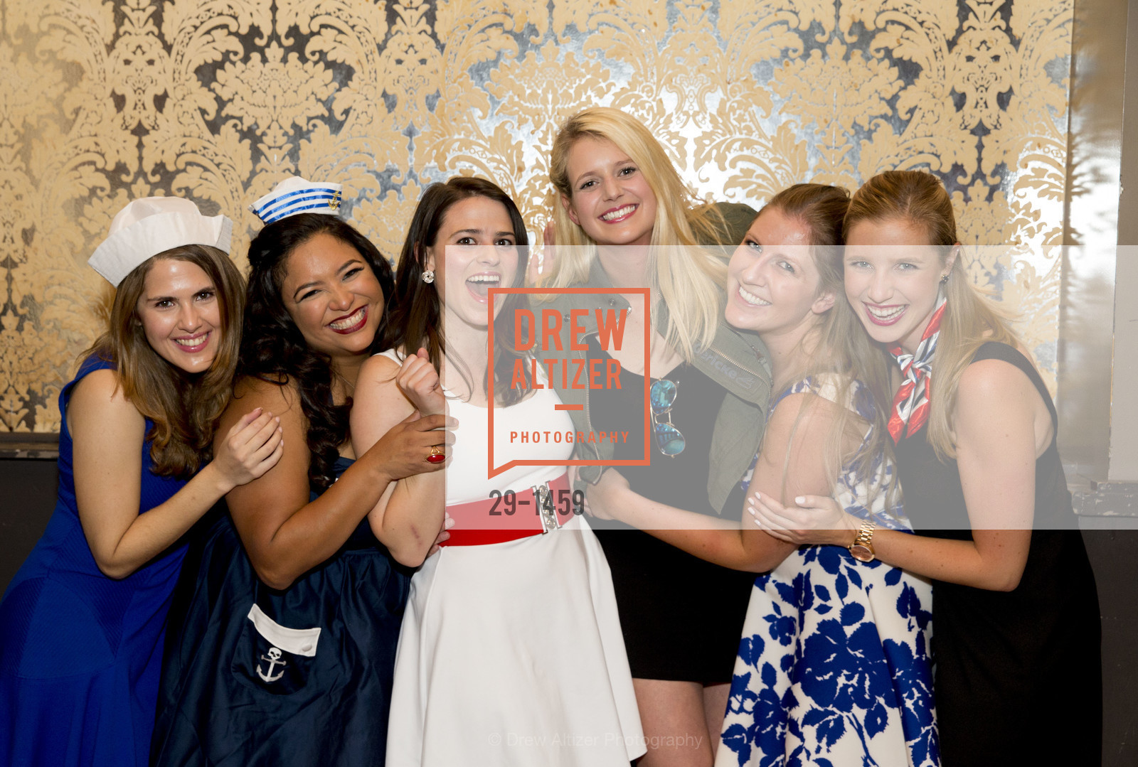 Cailin Todd, Deyanira Medina, Bailey Douglass, Laura Moir, Eve Denton, Courtney Costello, Spinsters of San Francisco Presents Fleet or Flight, Mayes Oyster House. 1233 Polk St. San Francisco, CA, 94109, Photo #29-1459 Cailin Todd, Deyanira Medina, Bailey Douglass, Laura Moir, Eve Denton, Courtney Costello, Photo #29-1459