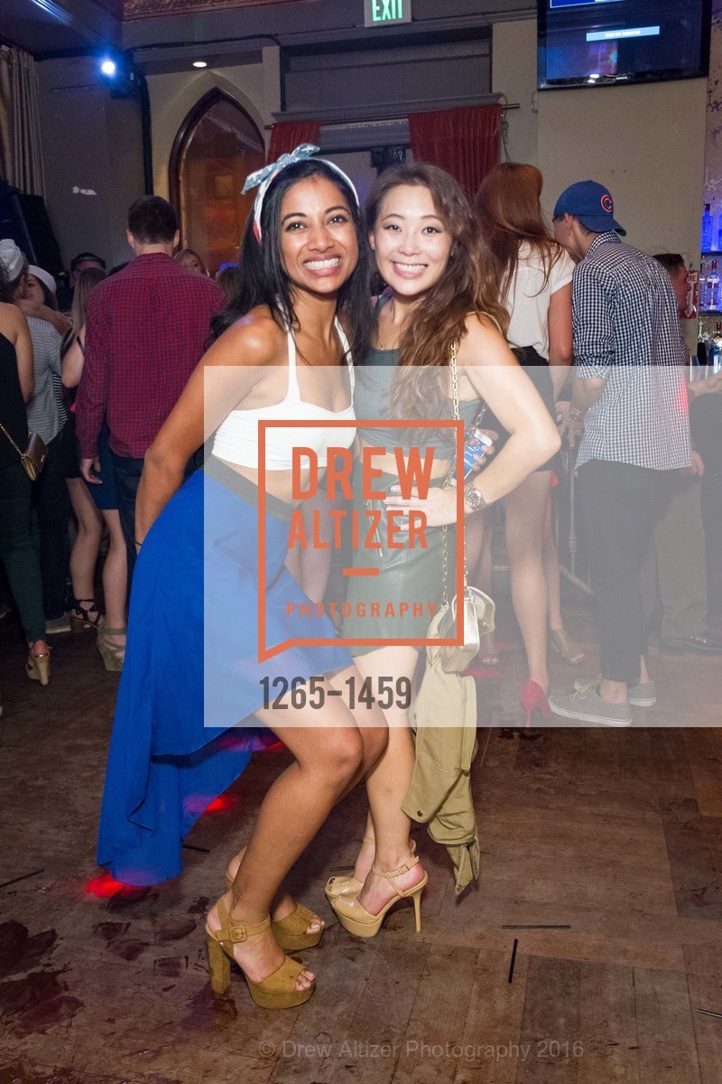 Neha Seelam, Kelsey Lee, Spinsters of San Francisco Presents Fleet or Flight, Mayes Oyster House. 1233 Polk St. San Francisco, CA, 94109, October 7th, 2016, Photo #1265-1459 Neha Seelam, Kelsey Lee, Photo #1265-1459
