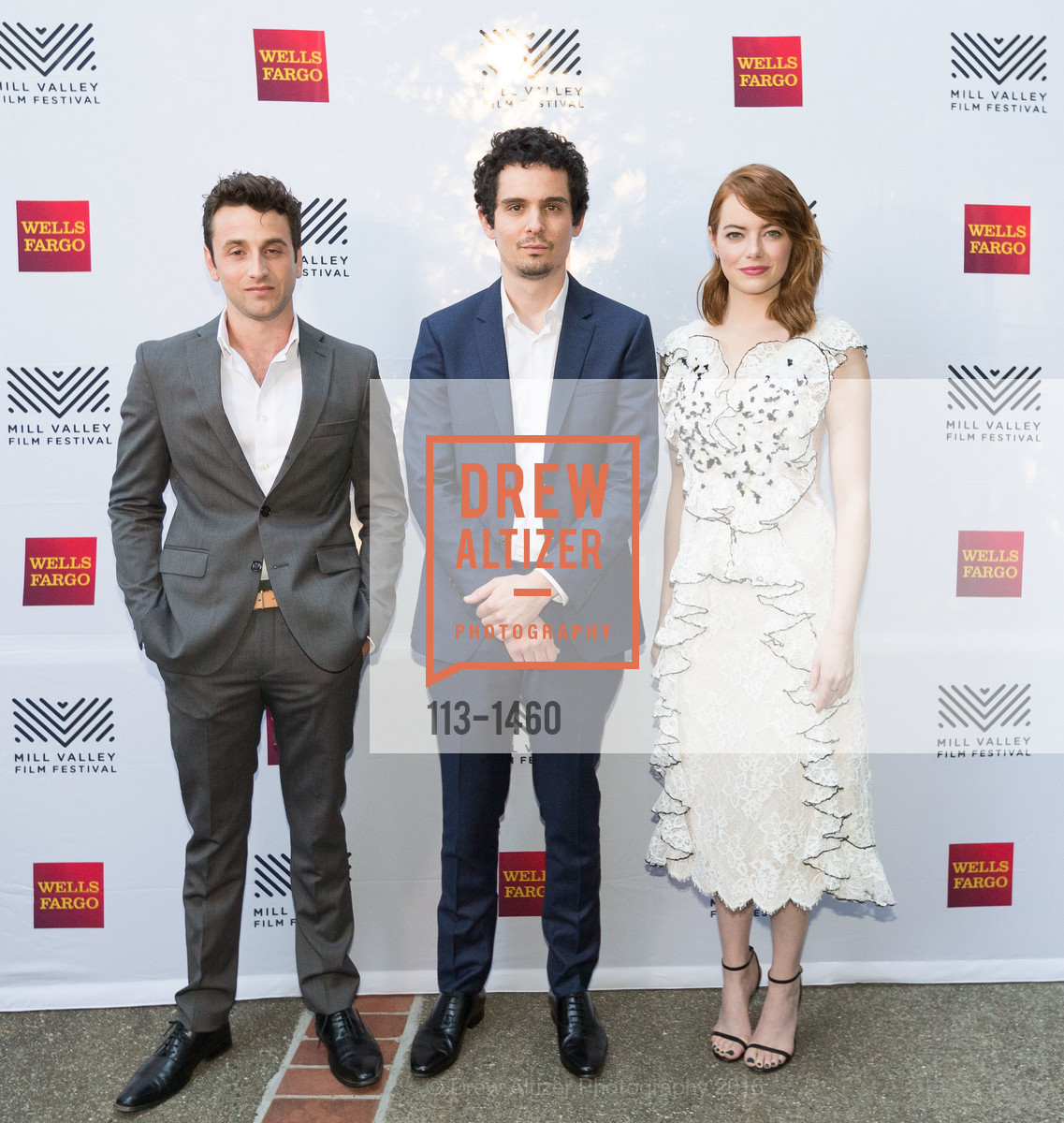 Justin Hurwitz, Damien Chazelle, Emma Stone, Photo #113-1460