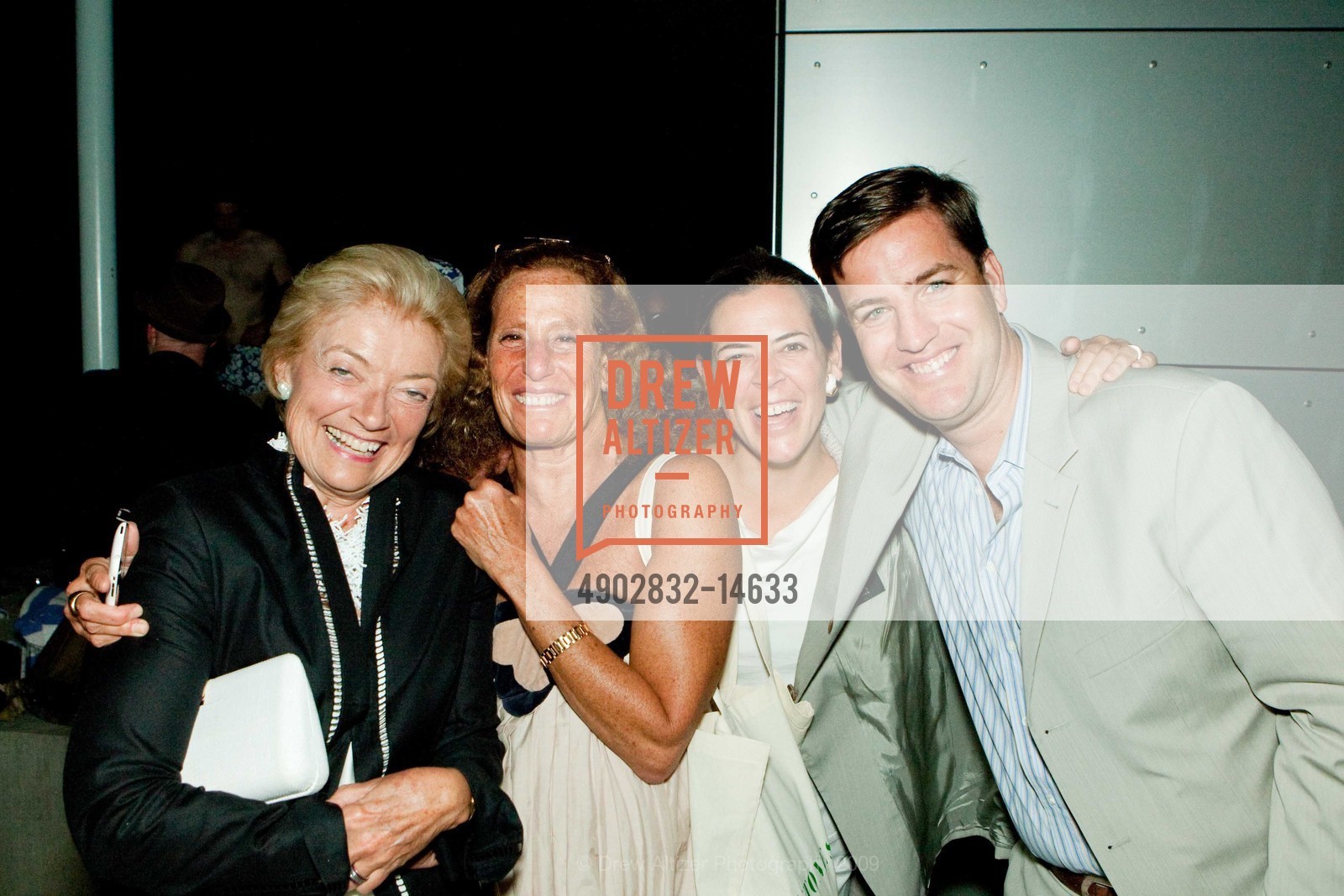 Gretchen De Baubigny, Peggy Parent, Helene Golob, John Golob, NORAH and NORMAN STONE Host Annual Summer Party Breaking New Ground Underground, US. Private Residence, July 14th, 2009, Photo #4902832-14633 Gretchen De Baubigny, Peggy Parent, Helene Golob, John Golob, Photo #4902832-14633