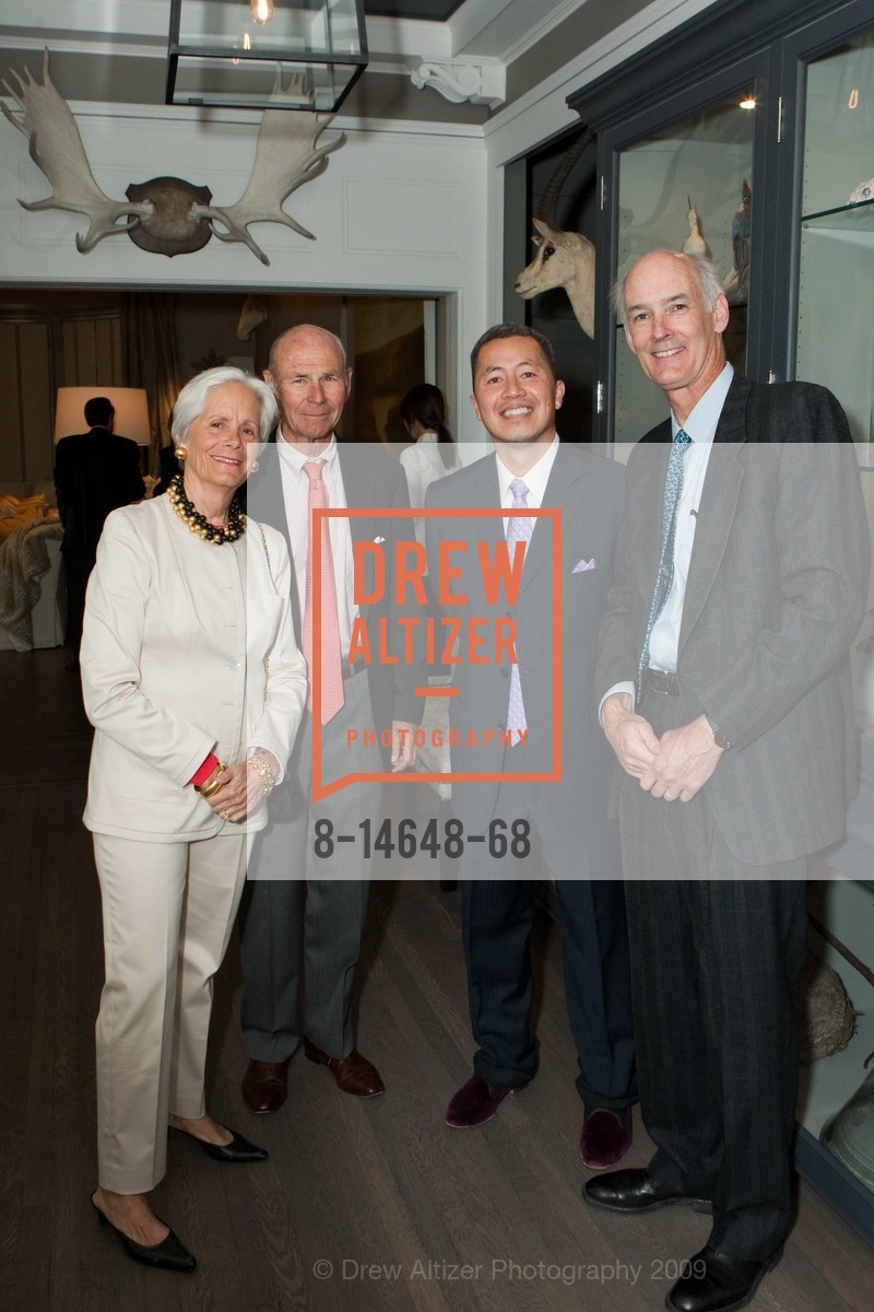 Nancy Montgomery, George Montgomery, Benjamin Dhong, Louis Butler, 2009 San Francisco DECORATOR SHOWCASE, US, April 24th, 2009, Photo #8-14648-68 Nancy Montgomery, George Montgomery, Benjamin Dhong, Louis Butler, Photo #8-14648-68