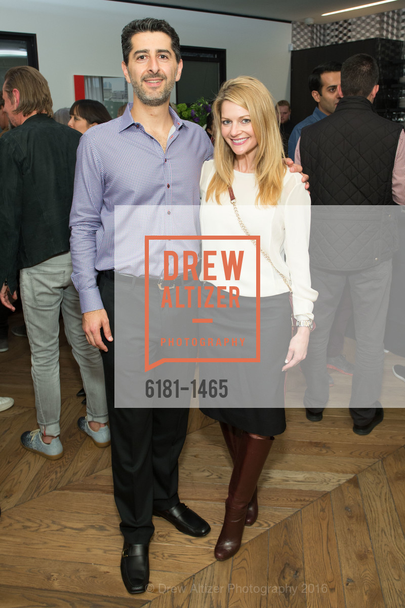 Steve Mohebi, Catherine Conway, CANOPY Grand Opening Cocktail Party, CANOPY. 2193 Fillmore Street, October 6th, 2016, Photo #6181-1465 Steve Mohebi, Catherine Conway, Photo #6181-1465
