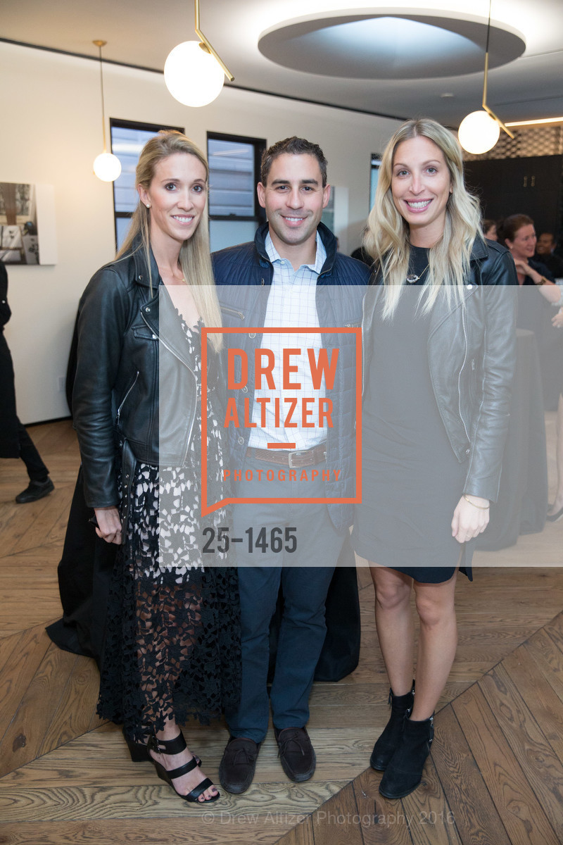 Darcy Porter, Chris Porter, Brooke Dirksen, CANOPY Grand Opening Cocktail Party, CANOPY. 2193 Fillmore Street, October 6th, 2016, Photo #25-1465 Darcy Porter, Chris Porter, Brooke Dirksen, Photo #25-1465