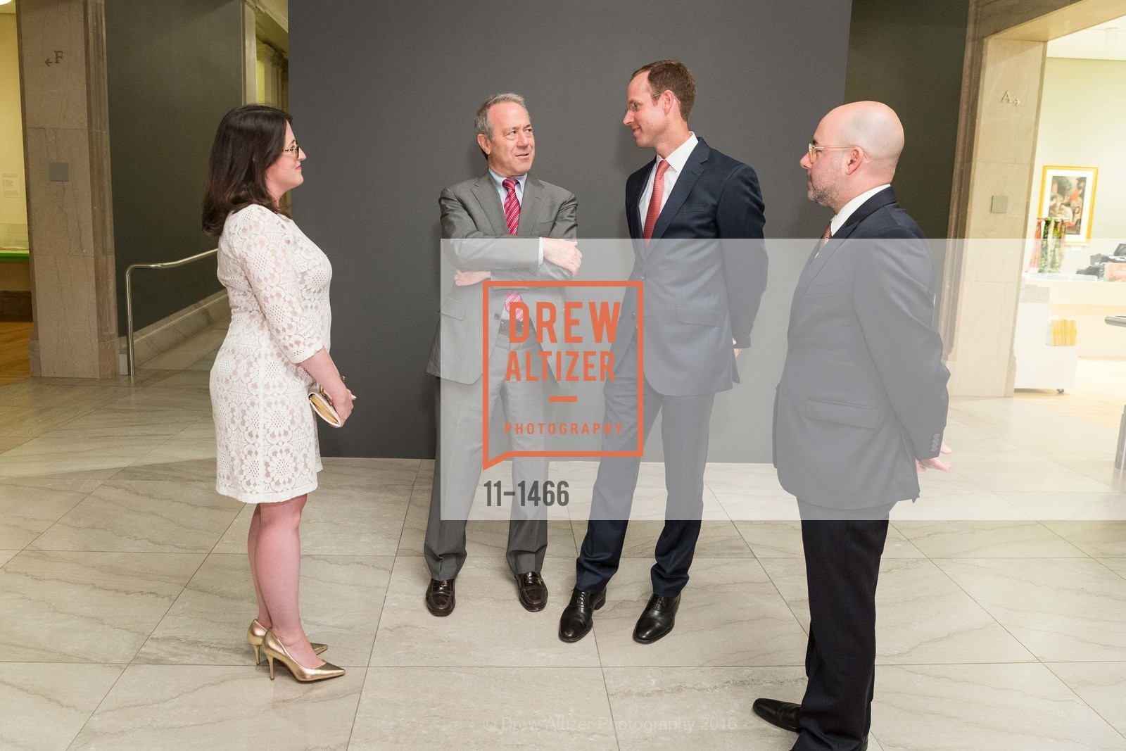 Esther Bell, Alan Salz, CD Dickerson, Jason Barone, The Brother's Le Nain Donor Opening Reception, Legion of Honor, October 6th, 2016, Photo #11-1466 Esther Bell, Alan Salz, CD Dickerson, Jason Barone, Photo #11-1466