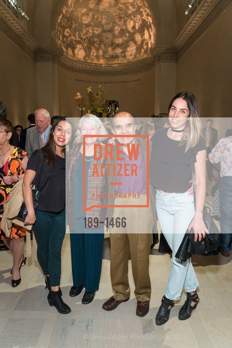Anjali Desai, Helen Desai, Raj Desai, Ava Henderson, The Brother's Le Nain Donor Opening Reception, Legion of Honor, October 6th, 2016, Photo #189-1466 Anjali Desai, Helen Desai, Raj Desai, Ava Henderson, Photo #189-1466