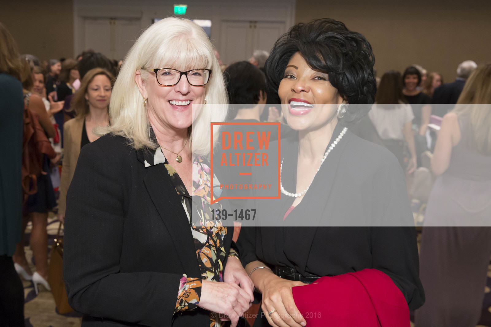 Mary Rhodes, Deborah White, Homeless Prenatal 5th Annual Luncheon, Fairmont SF, Grand Ballroom, October 7th, 2016, Photo #139-1467 Mary Rhodes, Deborah White, Photo #139-1467